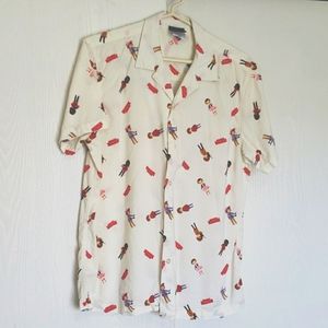 Stranger Things x BoxLunch - Men's button-up shirt